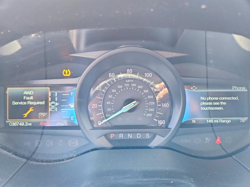 2022 Ford Edge VIN 2FMPK4K94NBA76477 COPART salvage auction — REAR END, Co - Salvage Title, sold $7,500 on 2026-08-03 (photo 9)