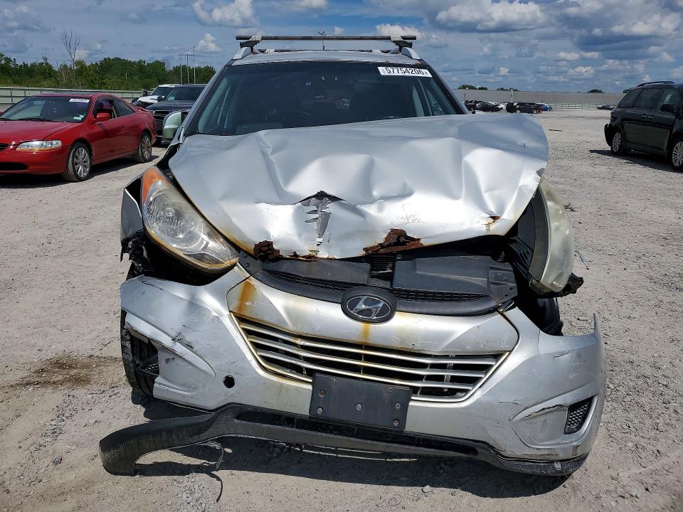 2011 Hyundai Tucson VIN KM8JUCAC6BU187562 COPART salvage auction — FRONT END, Ny - Mv-907A Salvage Certificate, sold $475 on 2026-07-20 (photo 5)