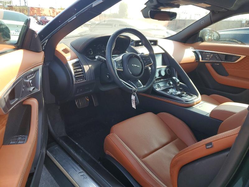 2022 Jaguar F-type VIN SAJD51FE7NCK77666 COPART salvage auction — REAR END, Ca - Salvage Certificate, sold $40,500 on 2026-07-10 (photo 8)