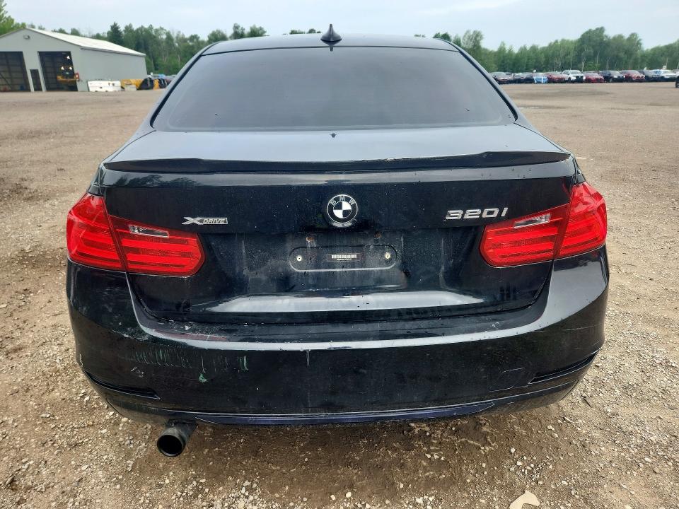 2014 BMW 3er VIN WBA3C3C51EF987352 COPART salvage auction — FRONT END, On - Permit No Brand - Unfit, sold $500 on 2026-08-06 (photo 6)