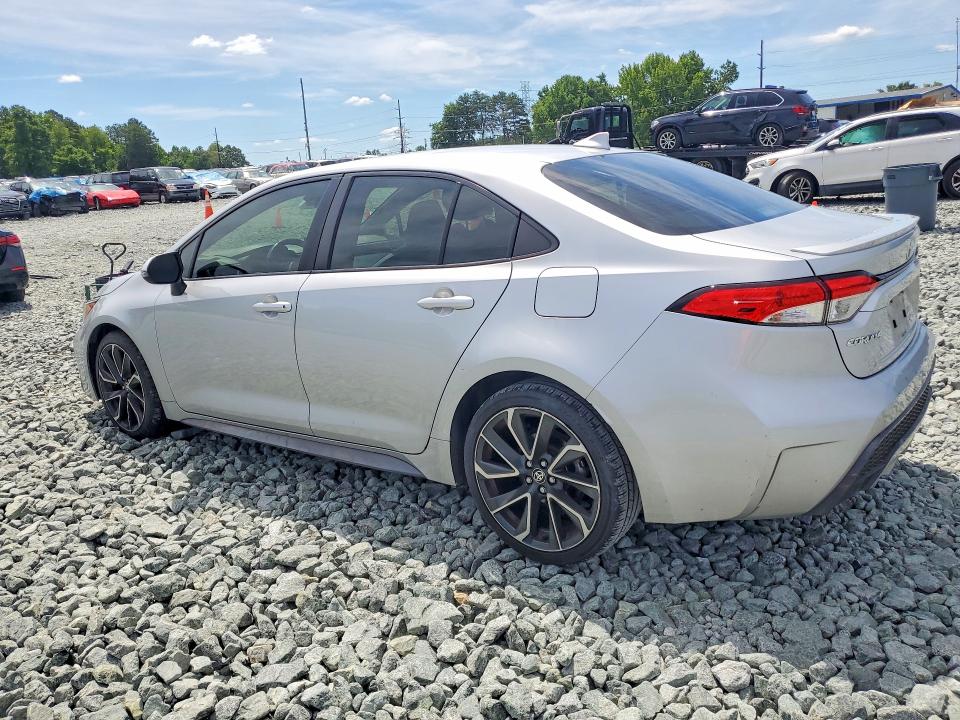 2022 Toyota VIN JTDS4MCE5NJ092834 COPART salvage auction — SIDE, Nc - Salvage Certificate Of Title, sold $500 on 2026-07-29 (photo 2)