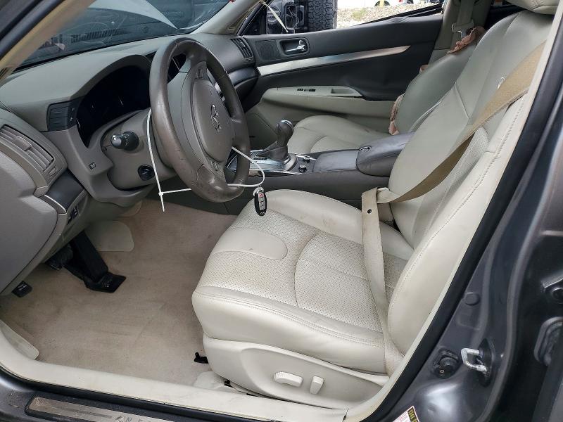 2010 Infiniti G37 VIN JN1CV6AP0AM408816 COPART salvage auction — SIDE, Fl - Cert Of Title Slvg Rebuildable, sold $1,250 on 2026-07-07 (photo 7)