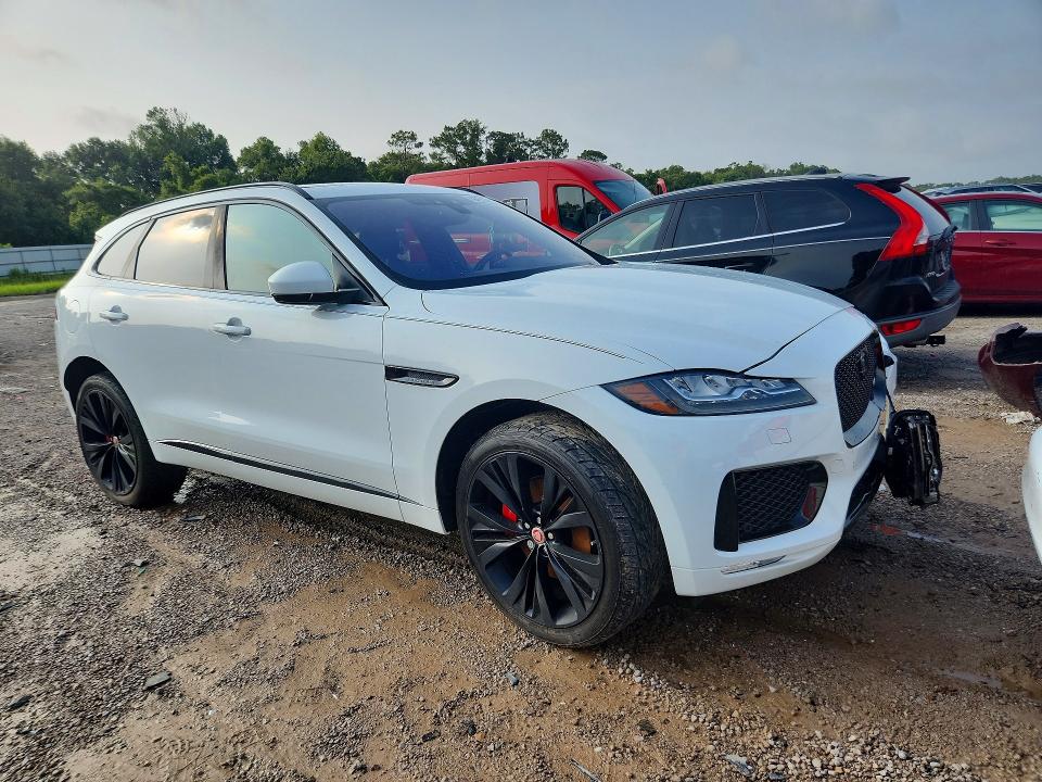 2019 Jaguar F-pace VIN SADCM2FV8KA607040 COPART salvage auction — FRONT END, AL - CERTIFICATE OF TITLE, sold $4,750 on 2026-07-23 (photo 4)