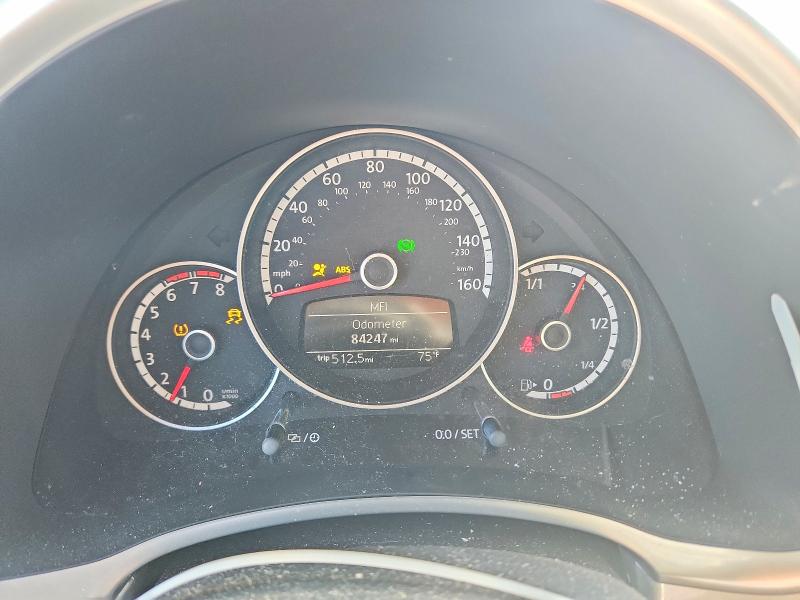 2016 Volkswagen Beetle VIN 3VW507AT8GM805689 COPART salvage auction — FRONT END, Nc - Salvage Certificate Of Title, sold $175 on 2026-07-29 (photo 9)