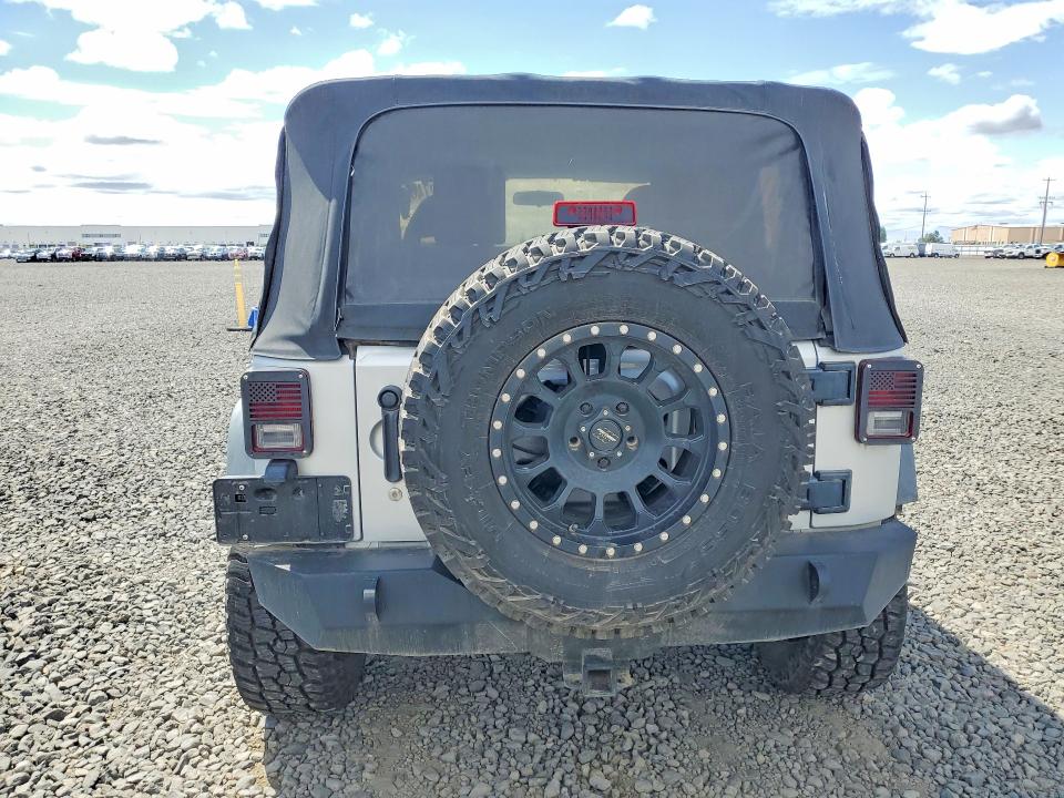 2008 Jeep Wrangler / VIN 1J4FA24158L550403 COPART salvage auction — FRONT END, Wa - Bill Of Sale, sold $5,000 on 2026-07-08 (photo 6)