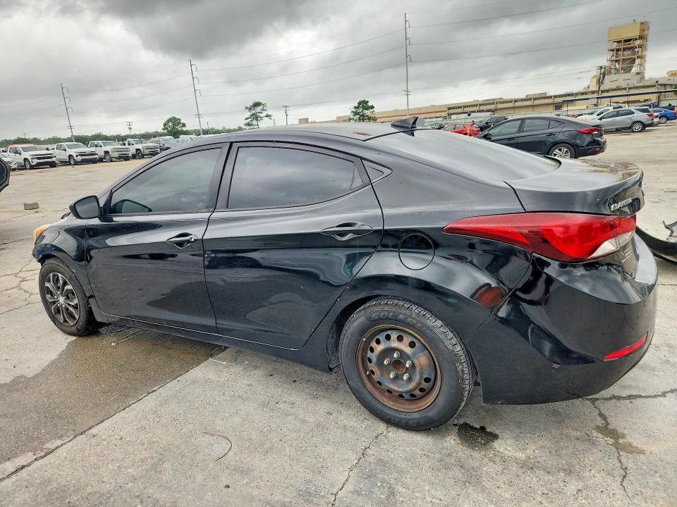 2016 Hyundai VIN KMHDH4AE6GU548045 COPART salvage auction — FRONT END, La - Certificate Of Title, sold $550 on 2026-07-22 (photo 2)