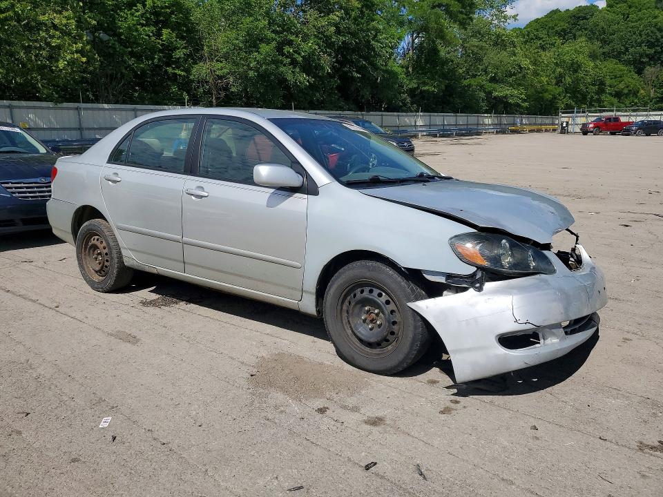 2006 Toyota Corolla VIN 2T1BR30EX6C625709 COPART salvage auction — FRONT END, Pa - Certificate Of Salvage, sold $1,350 on 2026-07-02 (photo 4)