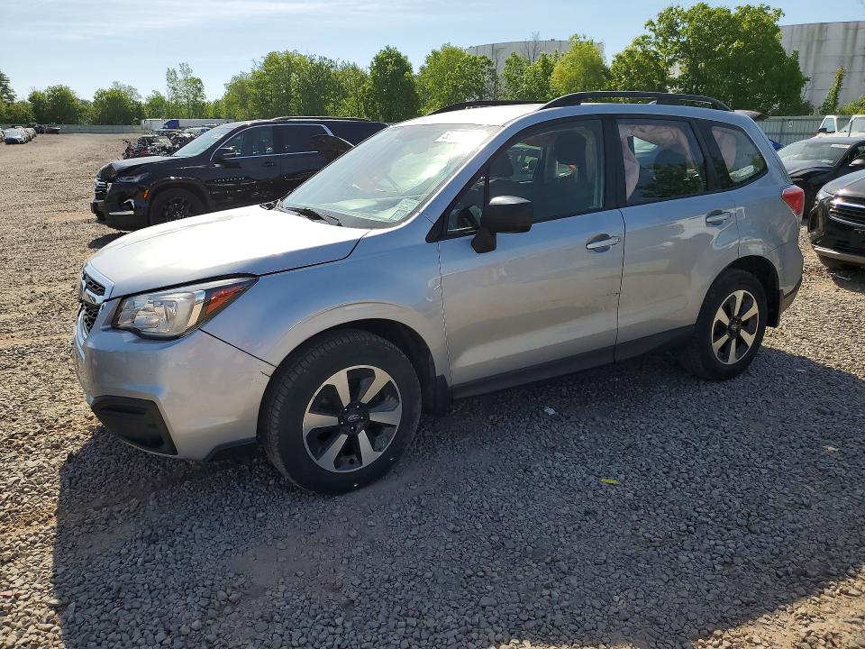 2018 Subaru Forester VIN JF2SJABC4JH451620 COPART salvage auction — FRONT END, Ny - Mv-907A Salvage Certificate, sold $800 on 2026-07-08 (photo 1)