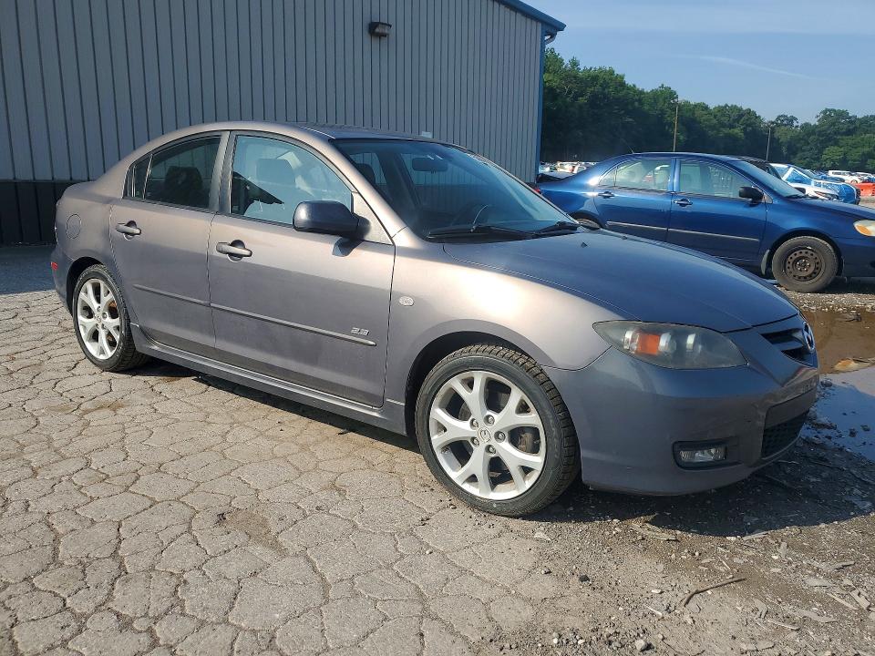 2008 Mazda 3 VIN JM1BK323481134141 COPART salvage auction — REAR END, Pa - Certificate Of Salvage, sold $650 on 2026-07-09 (photo 4)