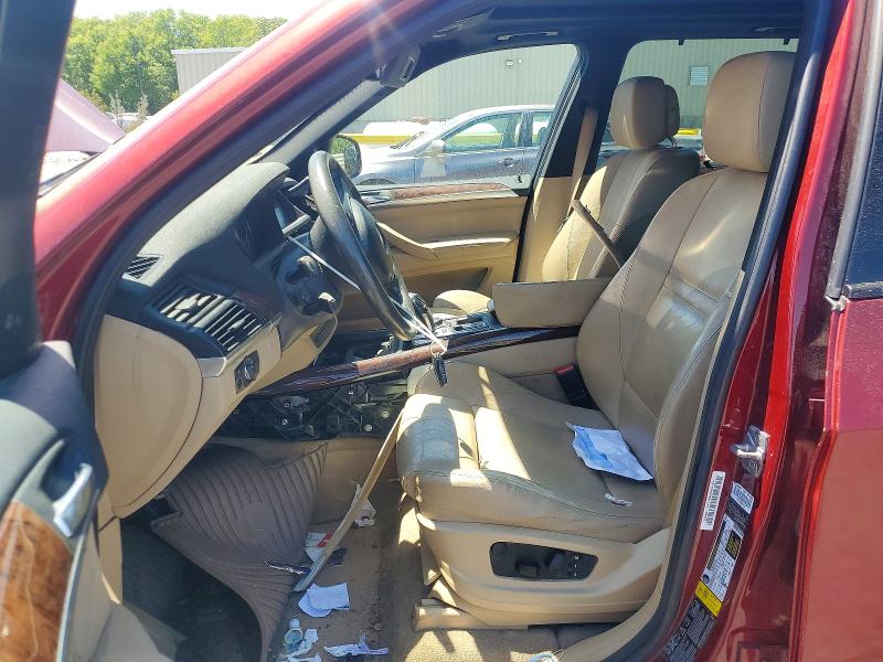2012 BMW X5 VIN 5UXZV8C50CL423774 COPART salvage auction — FRONT END, Ct - Cert Of Title-Salvage, sold $900 on 2026-07-14 (photo 7)