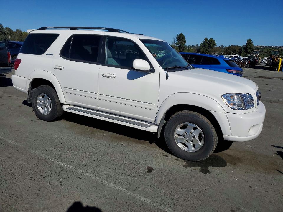 2002 Toyota VIN 5TDBT48AX2S075082 COPART salvage auction — VANDALISM, Ca - Salvage Certificate, sold $1,750 on 2026-07-06 (photo 4)