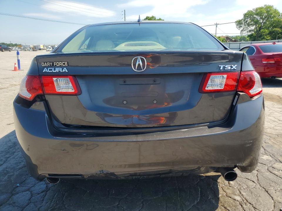 2009 Acura Tsx VIN JH4CU266X9C032196 COPART salvage auction — FRONT END, TN - SALVAGE CERTIFICATE, sold $1,750 on 2026-07-29 (photo 6)