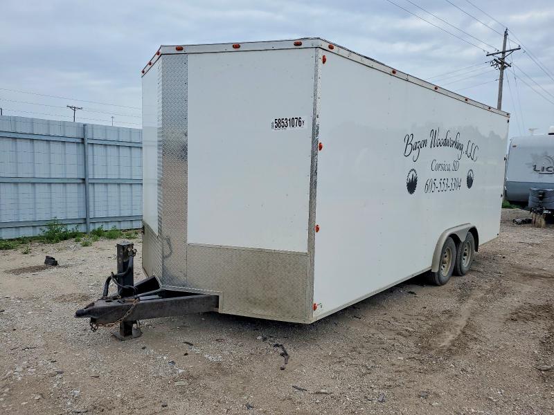 2022 Eagl Trailer VIN 7FWBE2020N1019220 COPART salvage auction — ROOF, Ia - Certificate Of Title, sold $2,550 on 2026-07-17 (photo 2)