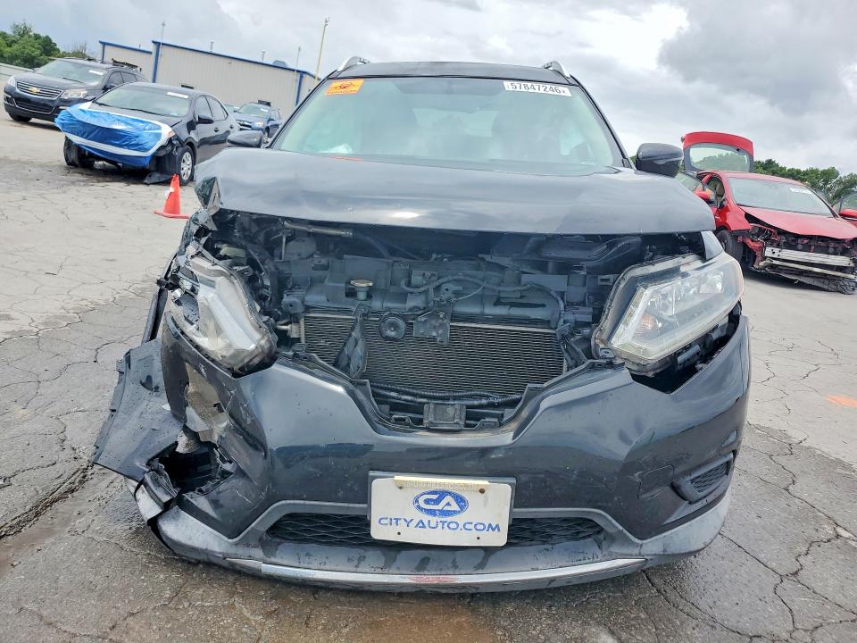 2016 Nissan VIN KNMAT2MV9GP713977 COPART salvage auction — FRONT END, TN - SALVAGE CERTIFICATE, sold $600 on 2026-07-22 (photo 5)