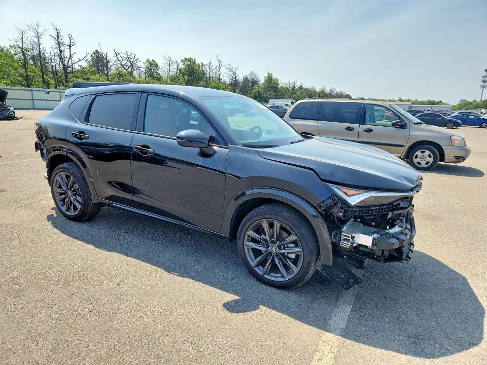 2025 Acura Adx VIN 3HDSA2H51SM704840 COPART salvage auction — FRONT END, NY - MV-907A SALVAGE CERTIFICATE, sold $10,500 on 2026-08-10 (photo 4)