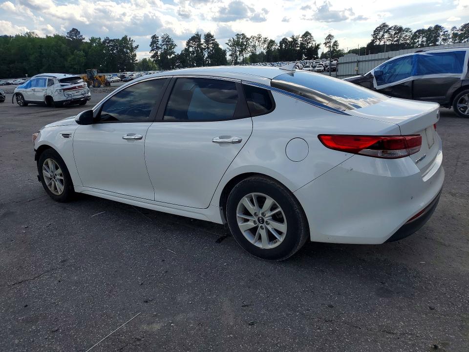 2018 Kia Optima VIN 5XXGT4L37JG209397 COPART salvage auction — FRONT END, Nc - Salvage Certificate Of Title, sold $1,150 on 2026-07-28 (photo 2)