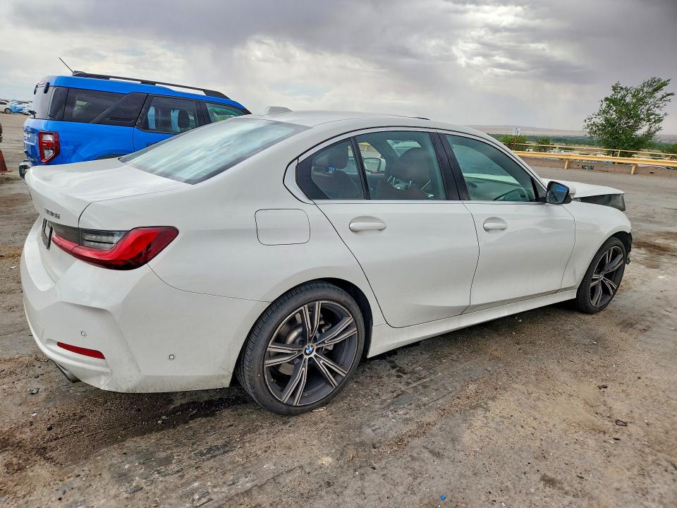 2024 BMW 3er VIN 3MW89FF07R8E05940 COPART salvage auction — FRONT END, Nm - Cert Of Title-Salvage, sold $16,800 on 2026-07-09 (photo 3)