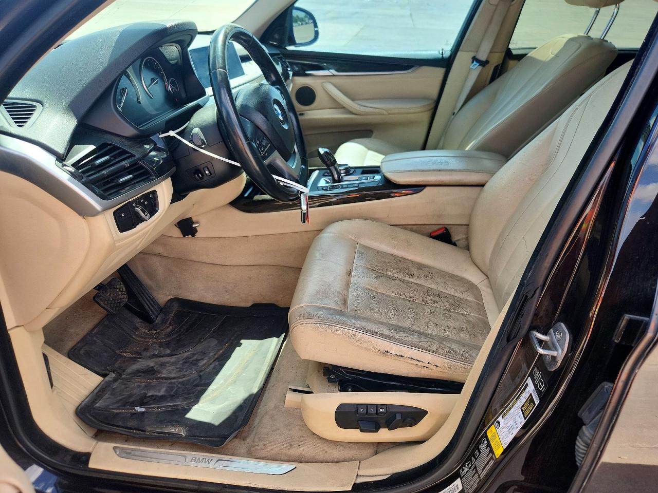 2015 BMW X5 VIN 5UXKR0C5XF0K57972 COPART salvage auction — Normal Wear, TX - CERTIFICATE OF TITLE (P), sold $6,000 on 2026-07-08 (photo 7)