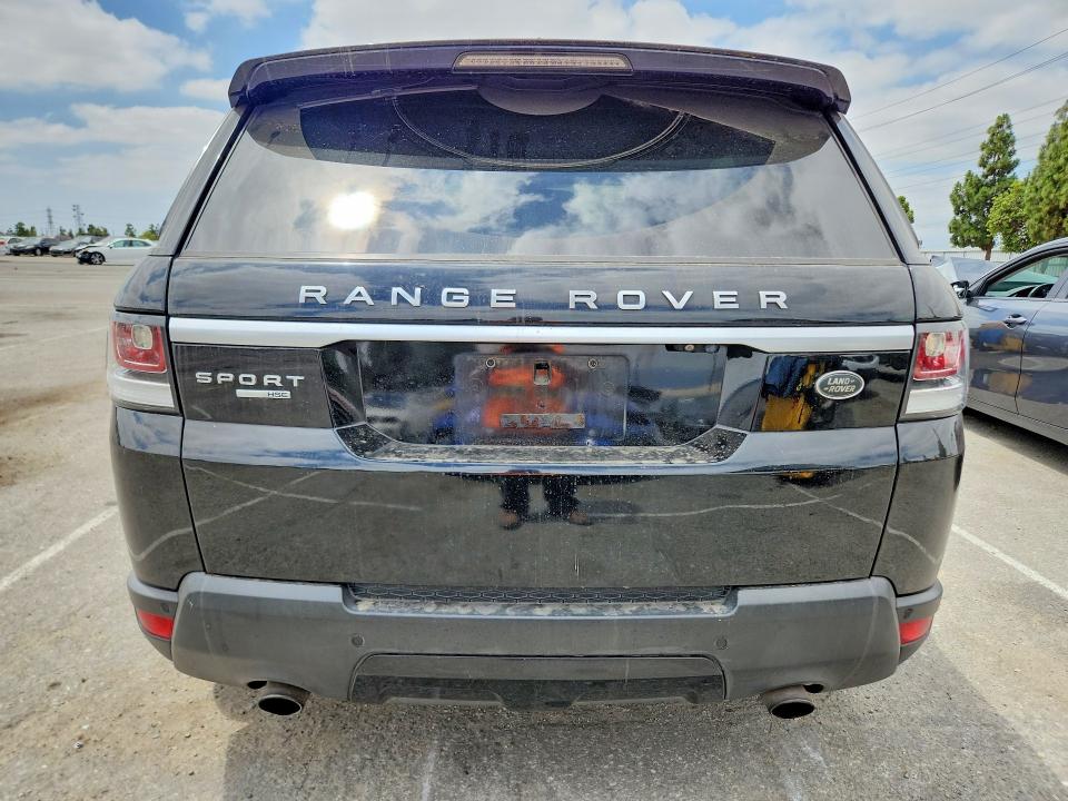 2017 Land rover RANGE ROVER VIN SALWR2FVXHA136701 COPART salvage auction — MINOR DENT/SCRATCHES, Ca - Dis/Dlr/Exp Only Clean Title (P), sold $1,150 on 2026-07-28 (photo 6)