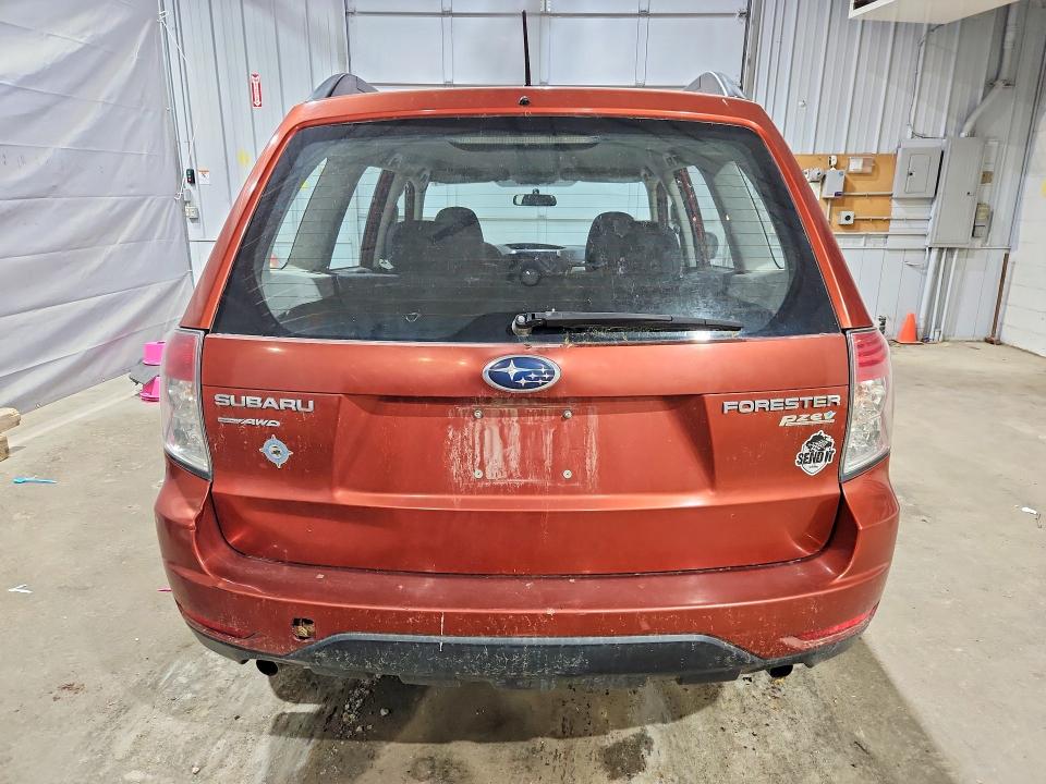 2010 Subaru Forester VIN JF2SH6BCXAG799758 COPART salvage auction — VANDALISM, Vt - Certificate Of Title, sold $450 on 2026-07-23 (photo 6)