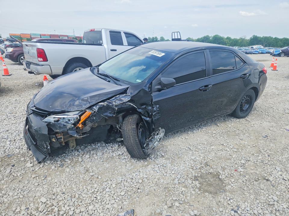 2018 Toyota Corolla VIN 5YFBURHEXJP825973 COPART salvage auction — FRONT END, Oh - Cert Of Title-Salvage, sold $900 on 2026-07-24 (photo 1)