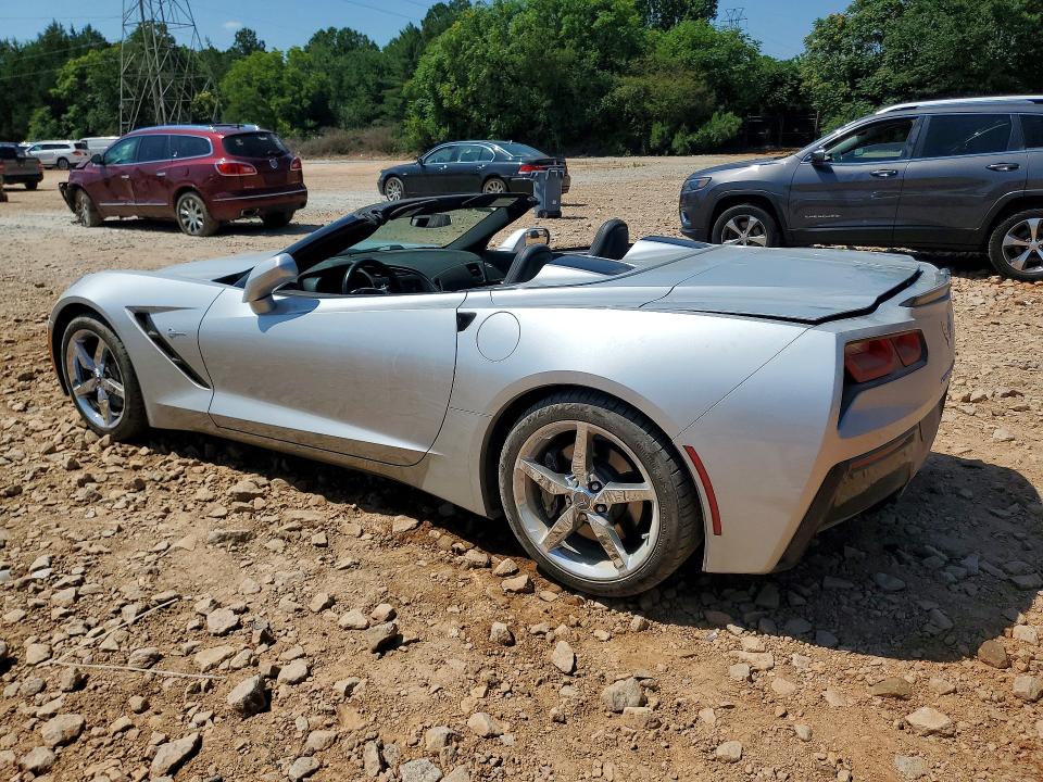 2014 Chevrolet Corvette VIN 1G1YD3D73E5133791 COPART salvage auction — SIDE, Nc - Salvage Certificate Of Title, sold $8,700 on 2026-07-27 (photo 2)