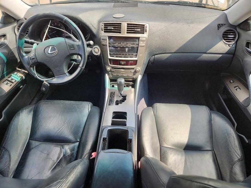 2008 Lexus Is VIN JTHBK262282082349 COPART salvage auction — REAR END, Tx - Salvage Vehicle Title, sold $550 on 2026-07-13 (photo 8)