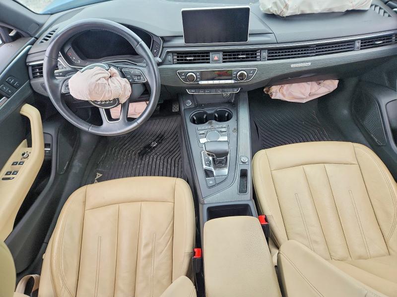 2017 Audi A4 VIN WAUENAF48HN037249 COPART salvage auction — FRONT END, Ga - Cert Of Title-Salvage, sold $1,800 on 2026-07-28 (photo 8)