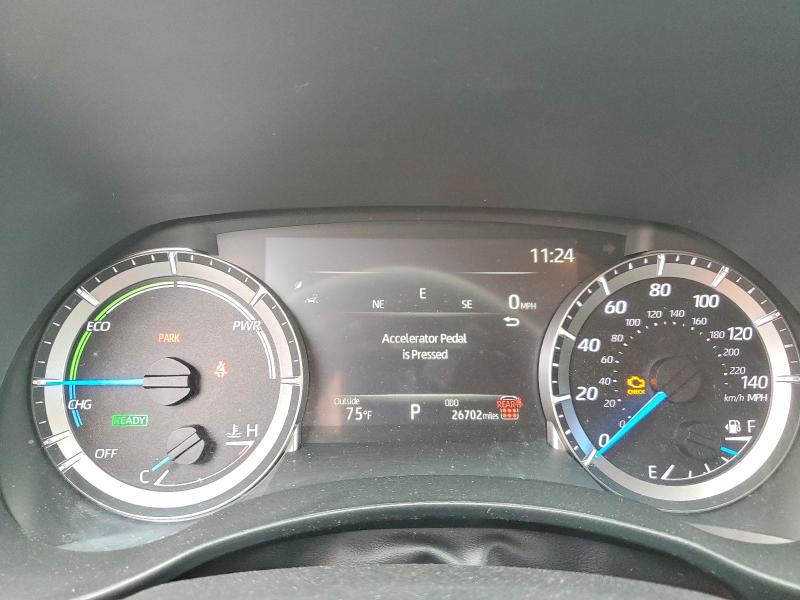 2025 Toyota VIN 5TDKBRCH1SS649069 COPART salvage auction — FRONT END, Ia - Cert Of Title-Salvage Title, sold $12,700 on 2026-07-22 (photo 9)