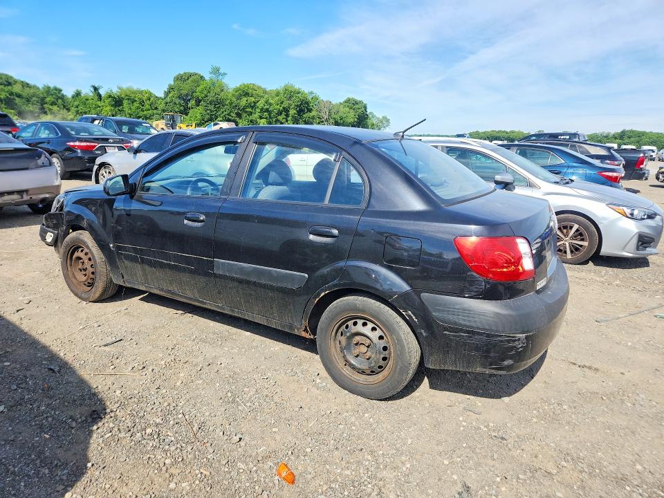 2006 Kia Rio VIN KNADE123666167059 COPART salvage auction — FRONT END, Ma - Cert Of Title-Reconstrctd Coll, sold $375 on 2026-07-08 (photo 2)