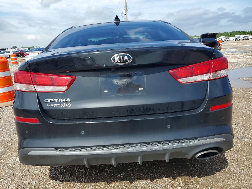 2019 Kia Optima VIN 5XXGT4L35KG363950 COPART salvage auction — FRONT END, Tx - Salvage Vehicle Title, sold $1,750 on 2026-07-13 (photo 6)