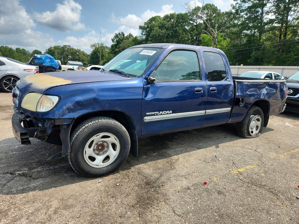 2004 Toyota Tundra VIN 5TBRT34144S451463 COPART salvage auction — FRONT END, Al - Cert Of Title-Salvage Title, sold $1,950 on 2026-07-06 (photo 1)