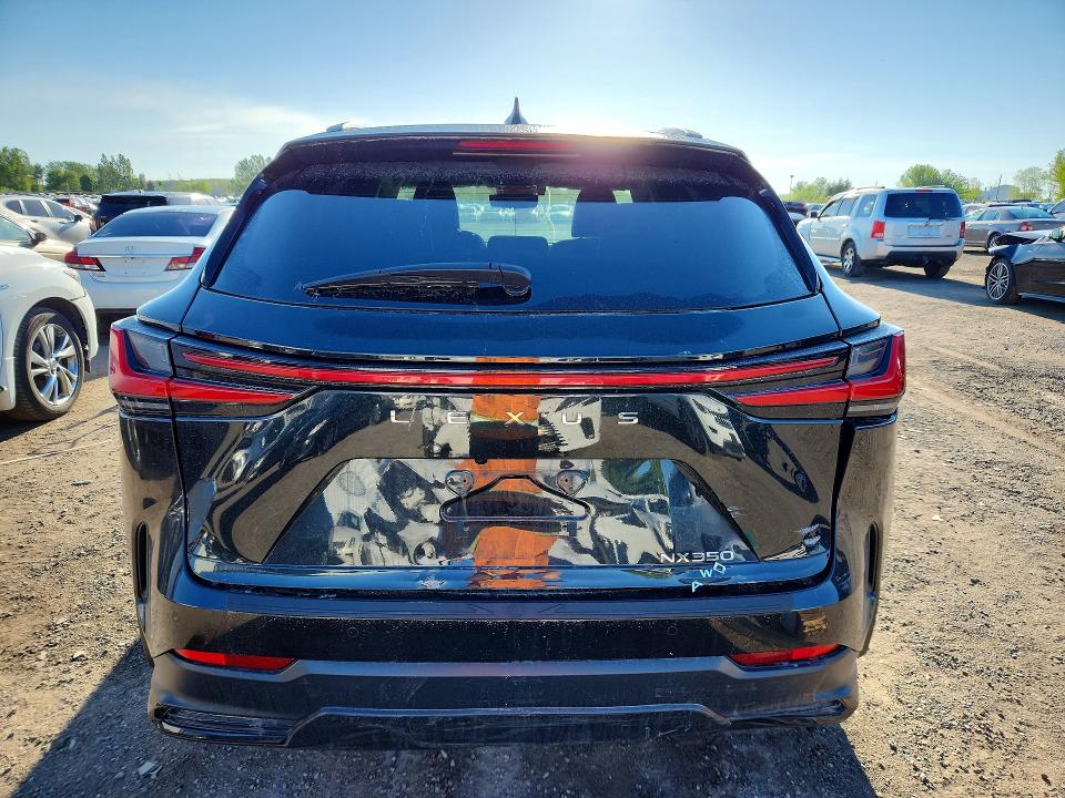 2025 Lexus Nx 350 VIN 2T2GGCEZ1SC063860 COPART salvage auction — VANDALISM, ON - PERMIT NO BRAND - UNFIT, sold $27,000 on 2026-07-15 (photo 6)