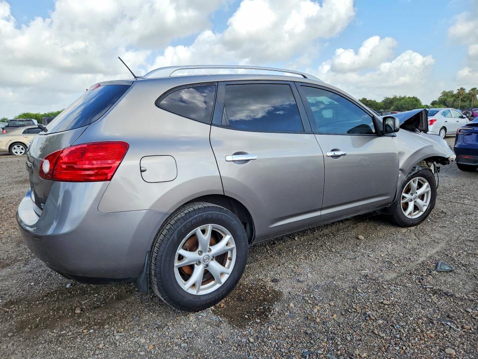 2010 Nissan Rogue VIN JN8AS5MT0AW011650 COPART salvage auction — FRONT END, Tx - Salvage Vehicle Title, sold $15 on 2026-07-22 (photo 3)