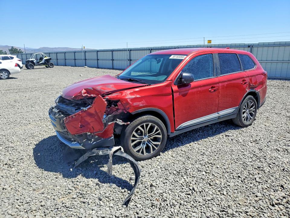 2018 Mitsubishi VIN JA4AZ3A36JZ036268 COPART salvage auction — FRONT END, Nv - Salvage Title, sold $1,800 on 2026-07-30 (photo 1)