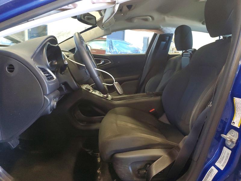 2016 Chrysler 200 VIN 1C3CCCAB9GN124369 COPART salvage auction — FRONT END, Mn - Cert Of Title-Salvage, sold $525 on 2026-07-16 (photo 7)