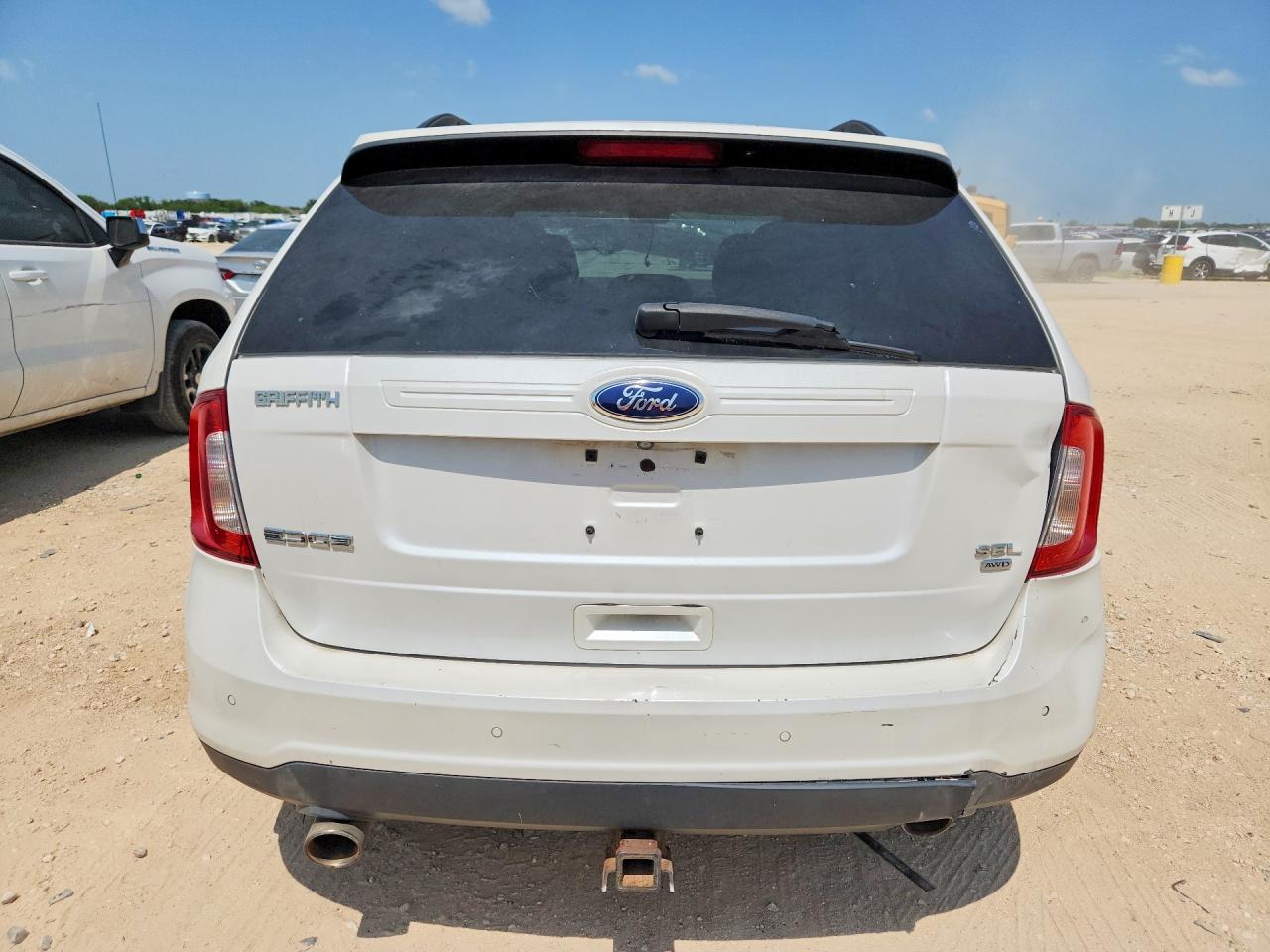 2014 Ford Edge VIN 2FMDK4JC0EBA45775 COPART salvage auction — Mechanical, TX - CERTIFICATE OF TITLE, sold $1,400 on 2026-07-09 (photo 6)
