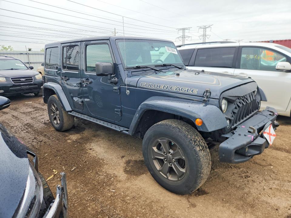 2018 Jeep Wrangler / VIN 1C4BJWDG8JL879716 COPART salvage auction — FRONT END, Il - Salvage Certificate, sold $7,400 on 2026-08-25 (photo 4)