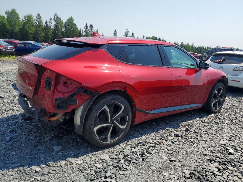 2024 Kia Ev6 VIN KNDC4DLC7R5222775 COPART salvage auction — FRONT END, Qc - Gravement Accidente, sold $650 on 2026-07-28 (photo 3)