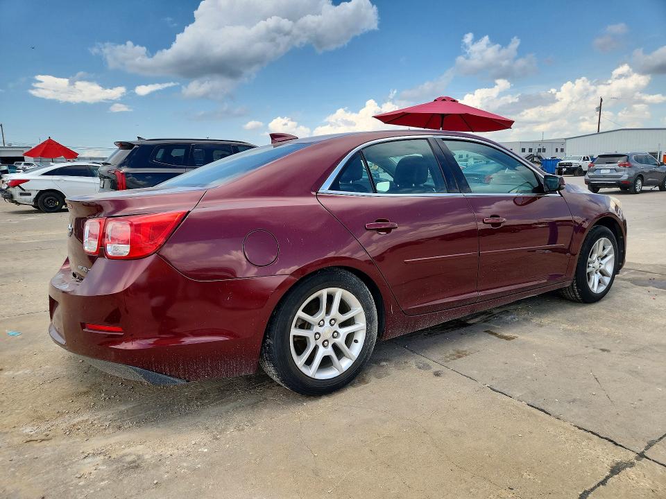 2015 Chevrolet Malibu VIN 1G11C5SLXFF136778 COPART salvage auction — REAR END, Tx - Salvage Vehicle Title, sold $875 on 2026-07-09 (photo 3)