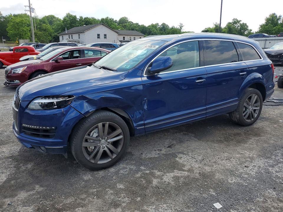 2015 Audi Q7 VIN WA1LGAFE8FD025256 COPART salvage auction — FRONT END, PA - CERTIFICATE OF SALVAGE, sold $3,850 on 2026-07-09 (photo 1)