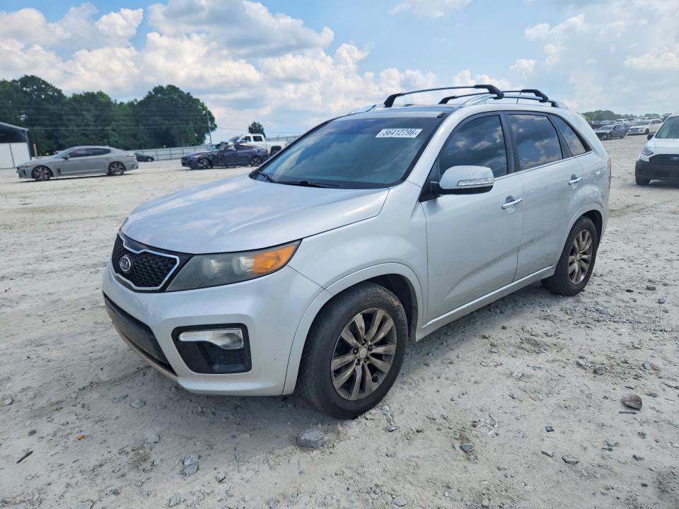 2013 Kia Sorento VIN 5XYKW4A22DG409583 COPART salvage auction — REAR END, GA - CERT OF TITLE-SALVAGE, sold $275 on 2026-07-12 (photo 1)