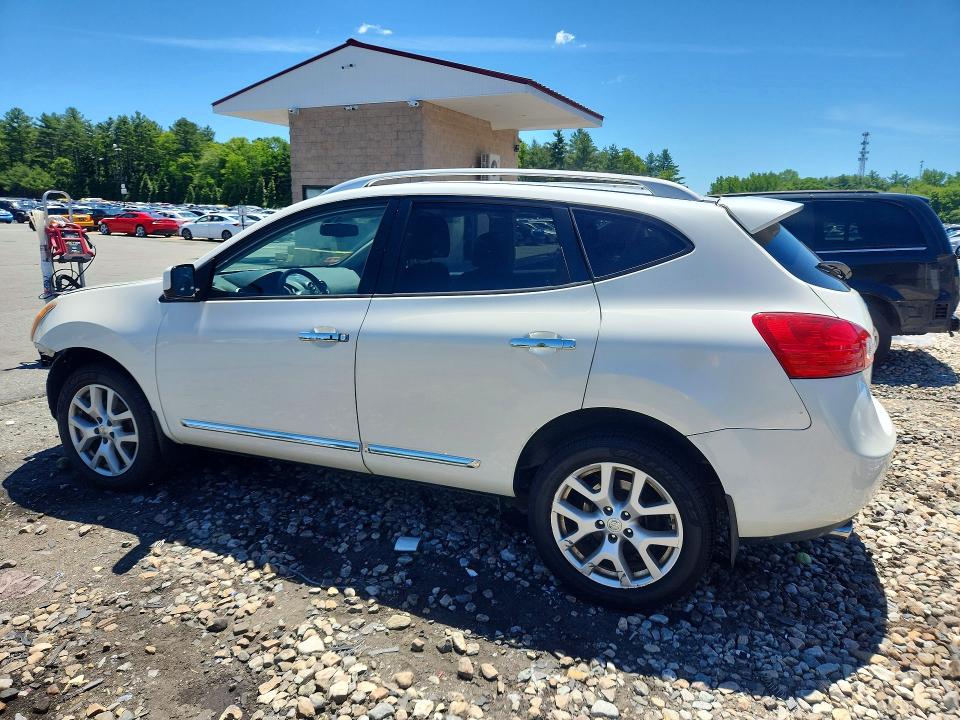2013 Nissan Rogue VIN JN8AS5MVXDW610111 COPART salvage auction — FRONT END, Wv - Salvage Certificate, sold $475 on 2026-07-16 (photo 2)