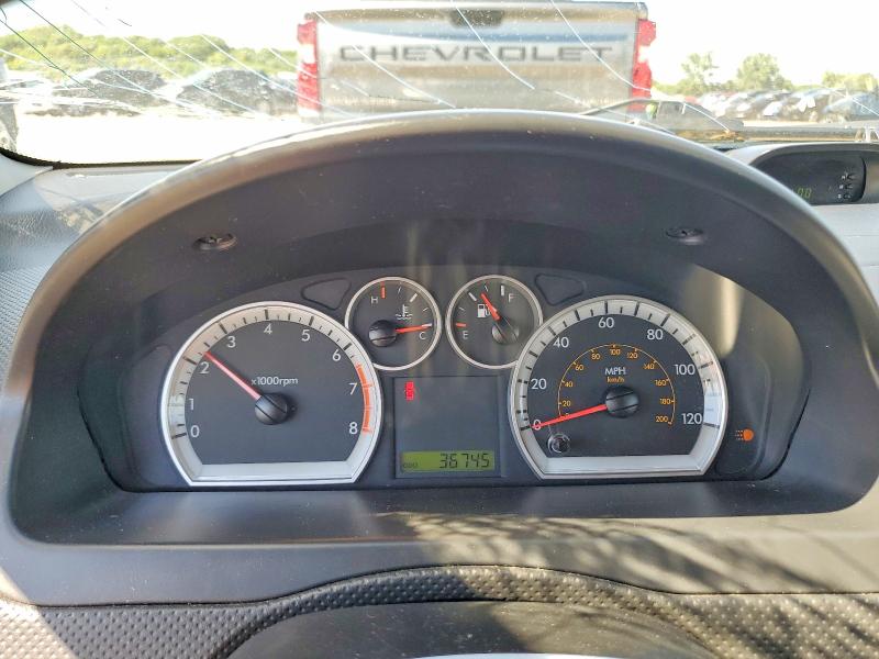 2011 Chevrolet Aveo VIN KL1TD6DE9BB203364 COPART salvage auction — ROOF, Il - Salvage Certificate, sold $650 on 2026-07-29 (photo 9)