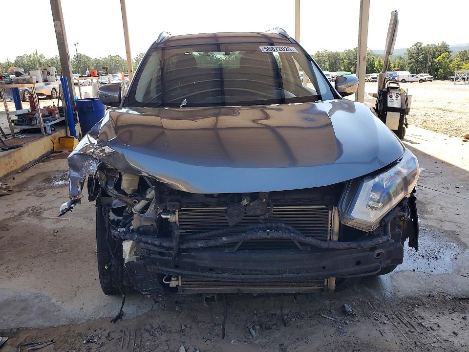 2017 Nissan Rogue VIN KNMAT2MT9HP519627 COPART salvage auction — FRONT END, Al - Cert Of Title-Salvage Title, sold $325 on 2026-07-14 (photo 5)