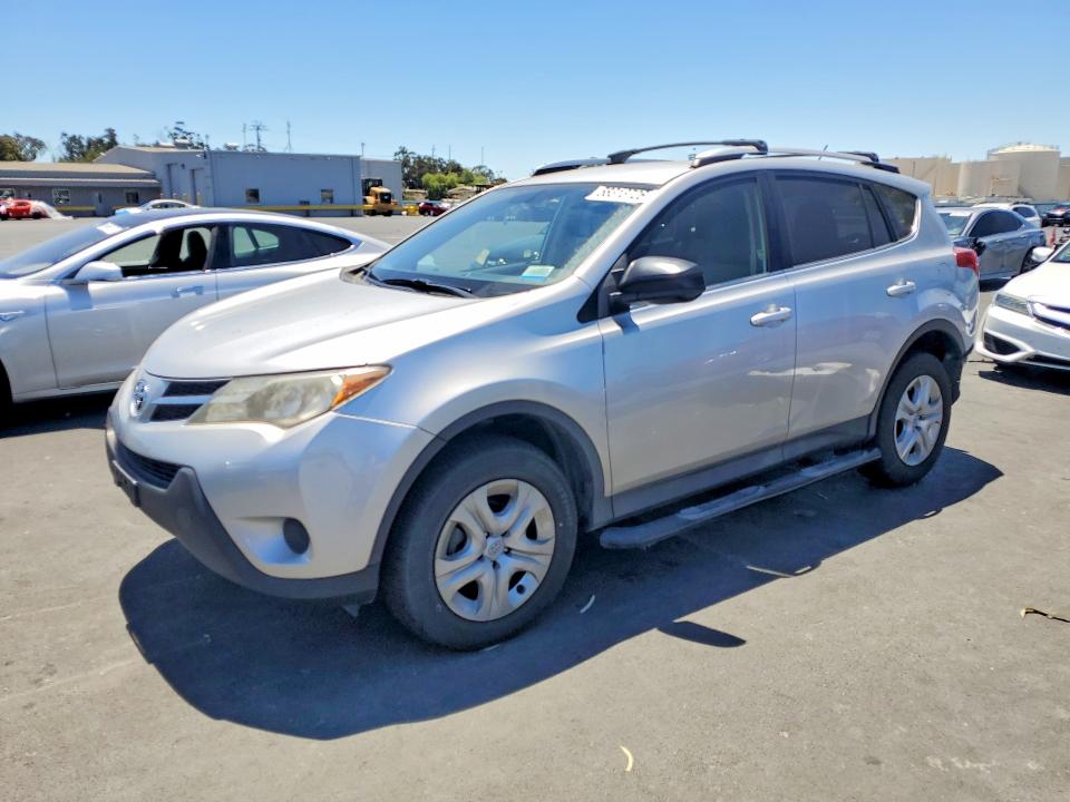 2014 Toyota VIN JTMZFREV9ED032699 COPART salvage auction — REAR END, Ca - Salvage Certificate, sold $3,700 on 2026-07-08 (photo 1)