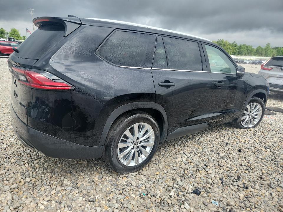 2025 Toyota Highlander VIN 5TDAAAB54SS081195 COPART salvage auction — FRONT END, MI - CERT OF TITLE-FLOOD VEHICLE, sold $4,650 on 2026-07-23 (photo 3)