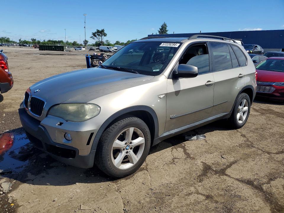 2008 BMW X5 VIN 5UXFE43508L033051 COPART salvage auction — FRONT END, Mi - Certificate Of Title, sold $625 on 2026-07-02 (photo 1)