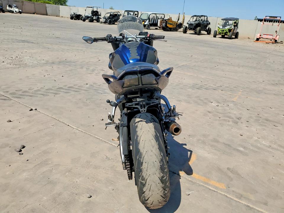 2007 Yamaha Fz1 VIN JYARN17Y57A000635 COPART salvage auction — SIDE, AZ - CERT OF TITLE - SALVAGE, sold $25 on 2026-07-09 (photo 4)
