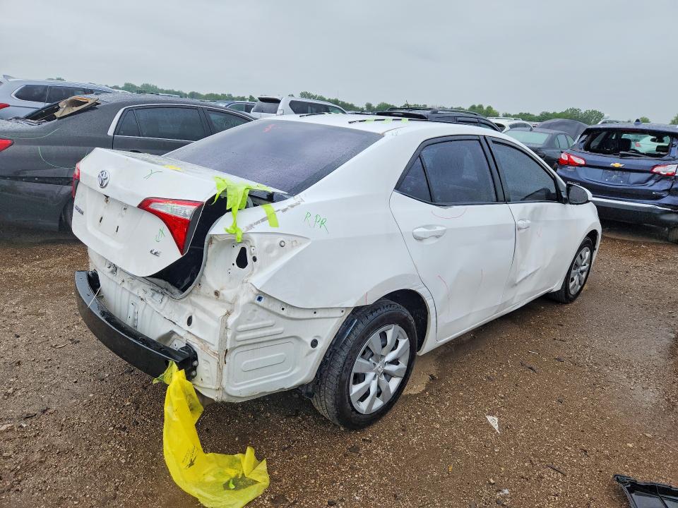 2014 Toyota VIN 5YFBURHE6EP170250 COPART salvage auction — REAR END, Il - Salvage Certificate, sold $1,500 on 2026-07-30 (photo 3)